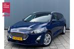 Ford FOCUS Wagon BWJ 2020 1.0T 126PK Titanium Bus AUTOMAAT |, Stof, Gebruikt, Blauw, Origineel Nederlands