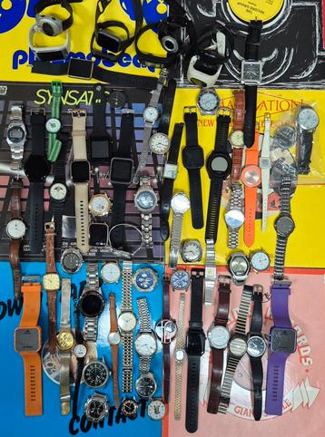 Grote partij horloges lot watches vintage tot heden verzamel beschikbaar voor biedingen
