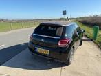 Citroën DS3 1.6 THP Cabrio 2013 Zwart - 157PK. Sport editie, Auto's, Citroën, Voorwielaandrijving, 1131 kg, Zwart, Leder