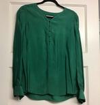Groene Zijden Blouse Sissy Boy * maat L maat 40, Kleding | Dames, Blouses en Tunieken, Ophalen of Verzenden, Zo goed als nieuw