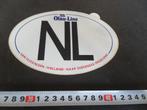 sticker Bumpersticker NL  Olau-Line  Vlissingen - Sheerness, Ophalen, Zo goed als nieuw