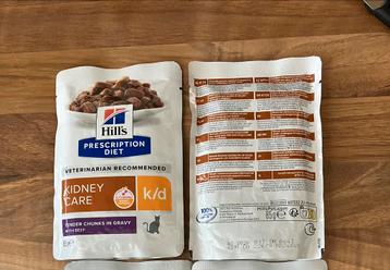 HILL’s Kidney care - stukjes vlees in saus 🐈‍⬛ beschikbaar voor biedingen