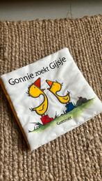 Zacht baby boekje Gonnie zoekt Gijsje, Boeken, Kinderboeken | Baby's en Peuters, Ophalen of Verzenden, Zo goed als nieuw
