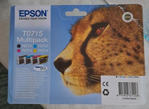Epson Multipack 4-kleur T0715 DURABrite Ultra Ink, Computers en Software, Printerbenodigdheden, Nieuw, Ophalen