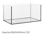 Volglas Aquarium 80x35x40 cm, Dieren en Toebehoren, Vissen | Aquaria en Toebehoren, Ophalen, Nieuw, Leeg aquarium, Nvt