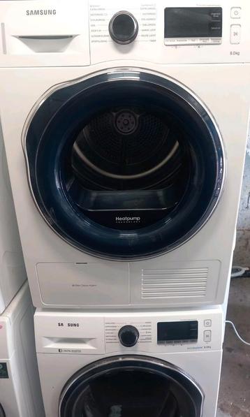 SAMSUNG Ecobubble 8Kg/SAMSUNG 8Kg Warmtepompdroger setje! beschikbaar voor biedingen