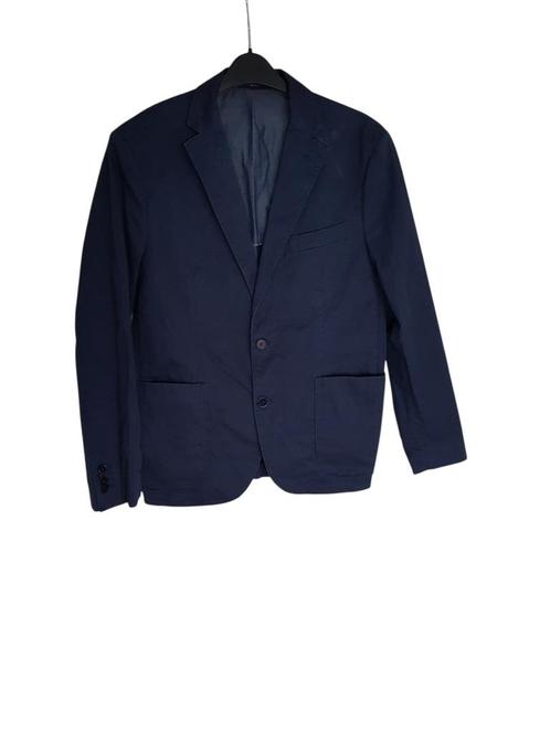 Mooi donkerblauw MANGO slim fit blazer jasje maat 48 (S/M)., Kleding | Heren, Kostuums en Colberts, Zo goed als nieuw, Maat 48/50 (M)