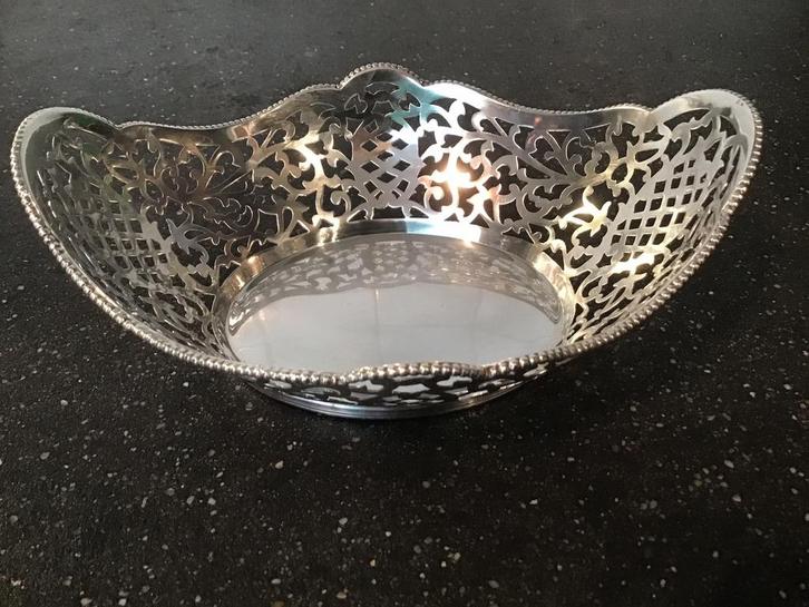 Zilveren soezenmand/bonbonmand.v.Kempen en Begeer 835, Antiek en Kunst, Antiek | Goud en Zilver, Ophalen of Verzenden