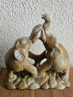 Olifanten speksteen gaaf 11cm Asia Art! Cadeau voor Kerst!, Ophalen of Verzenden, Nieuw, Dier