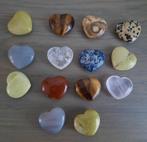 14 hartjes van edelsteen, Sieraden, Tassen en Uiterlijk, Edelstenen, Ophalen of Verzenden, Zo goed als nieuw
