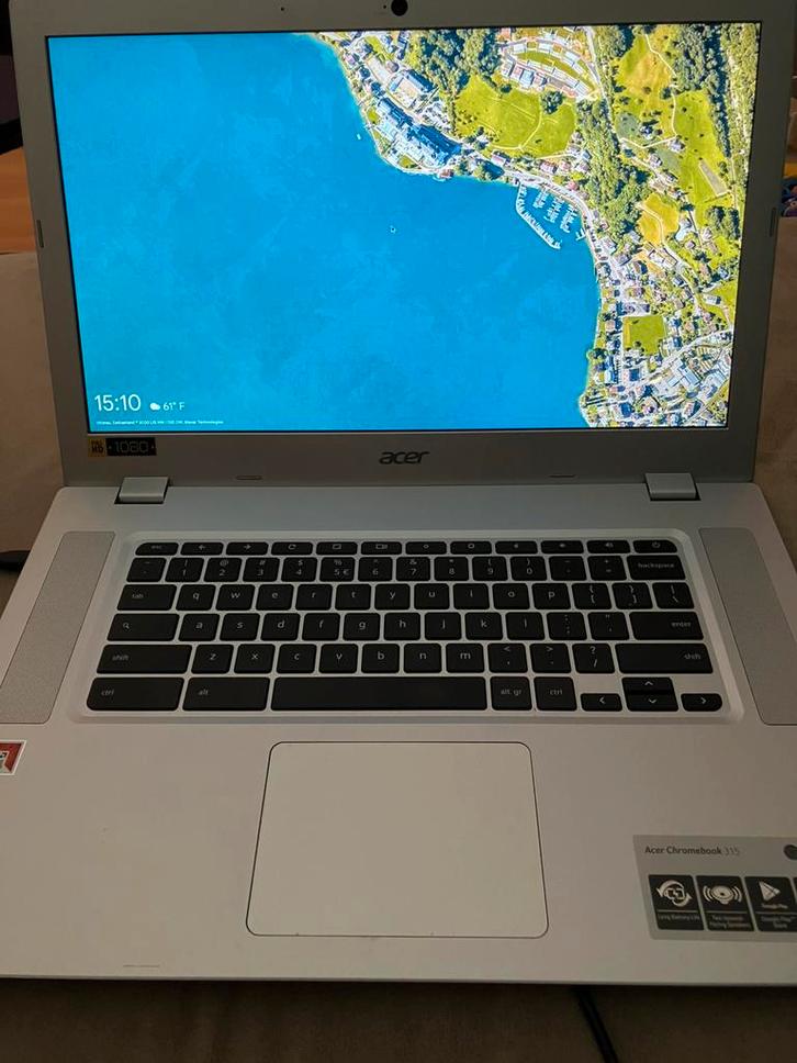 Acer Chromebook 315, Computers en Software, Chromebooks, Gebruikt, 15 inch, 4 GB of minder, 64 GB, Ophalen
