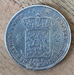 gulden 1832 Willem I, Postzegels en Munten, Munten | Nederland, Koning Willem I, Zilver, 1 gulden, Ophalen