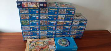 Serie puzzels, oa That's Life, Ravensburger, Unicef