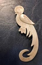 Ongepoetste! Sterling Zilvere Paradijsvogel, Ophalen of Verzenden, Zilver, Broche