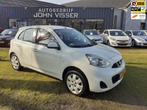 Nissan Micra 1.2 Acenta *Cruise*Aicro*AUTOMAAT*Parelmoer kle, Auto's, Euro 5, Stof, Gebruikt, 1198 cc
