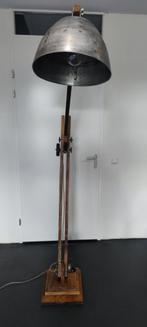 Industrieele lamp, Huis en Inrichting, Lampen | Hanglampen, Ophalen, Gebruikt, 75 cm of meer, Metaal
