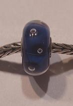 Trollbeads "Heldere blauwe luchtbellen", Ophalen of Verzenden, Zo goed als nieuw, Glas of Kristal, Trollbeads