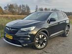 Opel Grandland X 1.2 Turbo Clima/Cruise/Navi/Stoel en stuurw, Auto's, Opel, Gebruikt, 1199 cc, Zwart, Origineel Nederlands