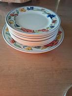 Borden van Wood & Sons, Alpine Meadow, Antiek en Kunst, Antiek | Servies los, Ophalen