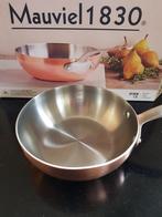 Mauviel 1830 Steelpan - 18cm Diameter, 1,25 liter, Huis en Inrichting, Ophalen of Verzenden, Zo goed als nieuw, Rvs, Kookpan of Snelkookpan