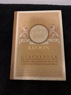 Koningshuis jubileumboek Wilhelmina 50 jaar vorstin, Verzamelen, Koninklijk Huis en Royalty, Ophalen of Verzenden, Gebruikt, Nederland