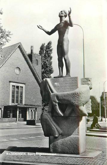 (387-055-057) Wageningen Bevrijdingsmonument beschikbaar voor biedingen