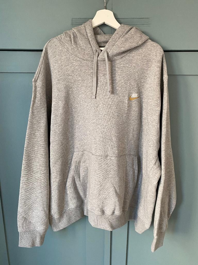 Nike Sportswear Men's Fleece Pullover Hoodie - Grijs (XXL), Nike, Nieuw, Overige maten, Ophalen of Verzenden