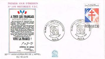 Frankrijk 1990 Strijd Charles De Gaulle beschikbaar voor biedingen