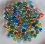 Knikkers glazen kattenogen 75 stuks kleintjes Ø 1 cm €6, Ophalen of Verzenden, Gebruikt