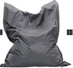 Grote Zitzak - Nylon - Antraciet- 130 X 130 CM, Ophalen, Zo goed als nieuw, Grijs, Zitzak