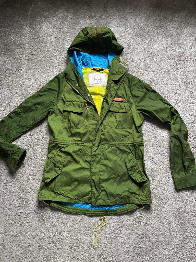 Zara Man Jas - Groen - Maat M, Ophalen of Verzenden, Zo goed als nieuw, Maat 48/50 (M), Groen