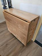 Verkocht Ikea Norden Inklapbare Eettafel, Ophalen, Gebruikt, 100 tot 150 cm, Grenenhout