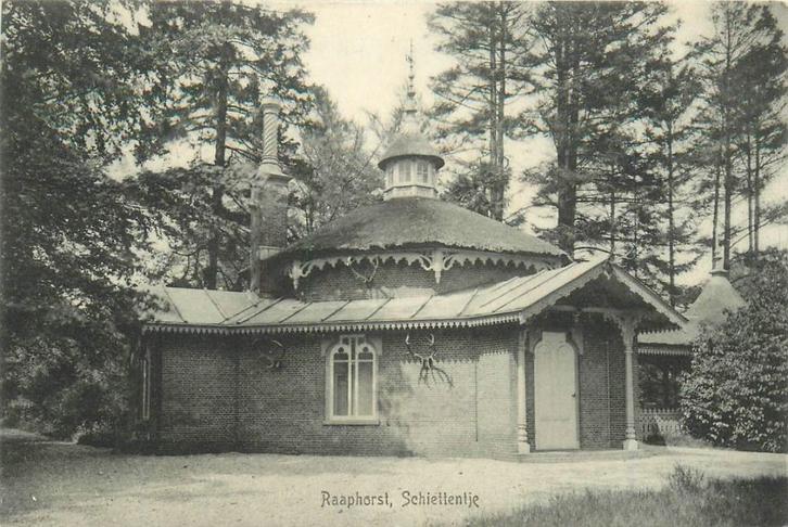 701224043 Raaphorst Schiettentje, Verzamelen, Ansichtkaarten | Nederland, Zuid-Holland, Voor 1920, Verzenden