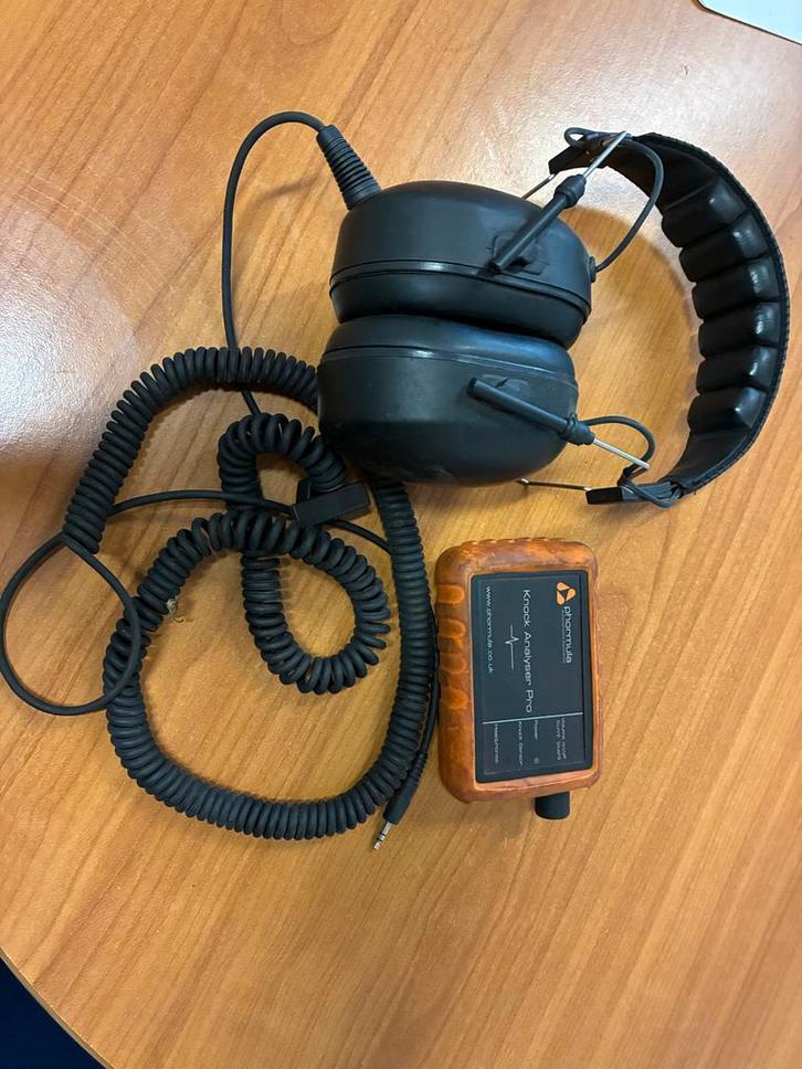 Phormula Knock Analyzer Pro + Koptelefoon - Nieuwstaat!, Auto-onderdelen, Elektronica en Kabels, Universele onderdelen, Gebruikt
