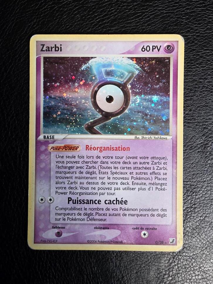 Unown G/28 ruby sapphire unseen forces holo, Hobby en Vrije tijd, Verzamelkaartspellen | Pokémon, Nieuw, Losse kaart, Ophalen of Verzenden