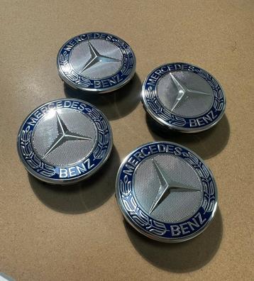 75MM MERCEDES BENZ Naafdoppen Naafkappen beschikbaar voor biedingen