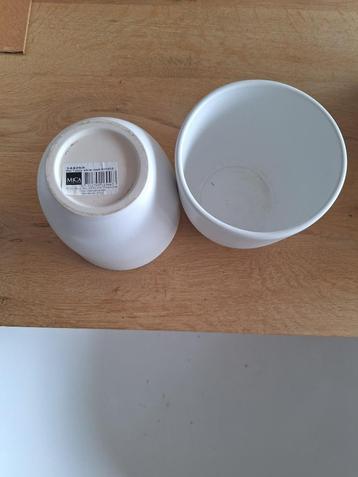 Bloempot 2 stuks Merk Mica, serie Tusca beschikbaar voor biedingen
