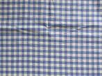 Vintage lap stof blauw Brabants bont, Blauw, Ophalen of Verzenden, Zo goed als nieuw, 30 tot 120 cm