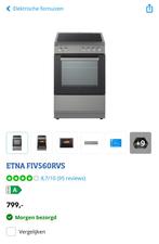Etna elektrisch fornuis met oven/grill - NIEUW, Hete lucht, Nieuw, Oven met grill, Ophalen