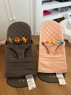 2 BabyBjörn Wippers + Speelbogen - Antraciet & Roze, Overige merken, Gebruikt, Wipstoel, Ophalen of Verzenden