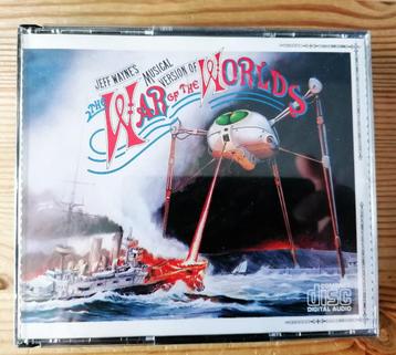 Dubbel CD box War of the Worlds, by Jef Wayne (1985). beschikbaar voor biedingen
