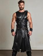 Echt kalf lederen warrior outfit XL, Verzenden, Nieuw