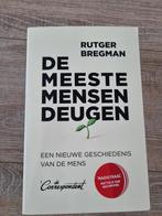 Rutger Bregman - De meeste mensen deugen, Gelezen, Ophalen of Verzenden, Rutger Bregman