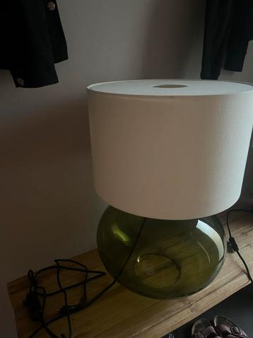 IKEA Tafellamp Groen Glas beschikbaar voor biedingen