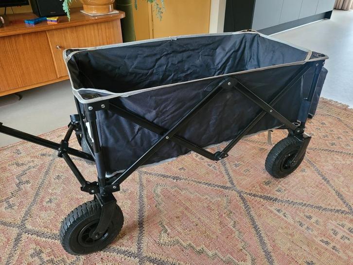 Opvouwbare bolderkar Obelink luchtbanden, Caravans en Kamperen, Bolderkarren, Zo goed als nieuw, Opvouwbaar, Ophalen