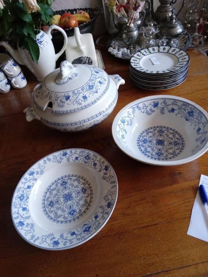 Manufacture imperial saxony serviesdelen, Antiek en Kunst, Antiek | Servies los, Ophalen of Verzenden