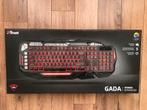 Gaming Toetsenbord - Trust GXT 285 Gada, Trust GXT Gaming, Gaming toetsenbord, Nieuw, Ophalen of Verzenden