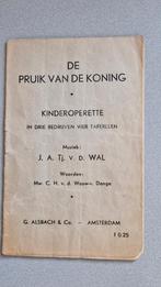 Vintage / antiek boekje ‘de pruik van de koning’, Ophalen of Verzenden