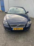 Volvo V50 2.5 T5 2005 Blauw, Auto's, Voorwielaandrijving, 74 €/maand, Zwart, 700 kg