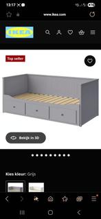 Ikea hemnes slaapbank Grijs, Huis en Inrichting, Slaapkamer | Slaapbanken, Ophalen, Gebruikt, 210 cm, Tweepersoons